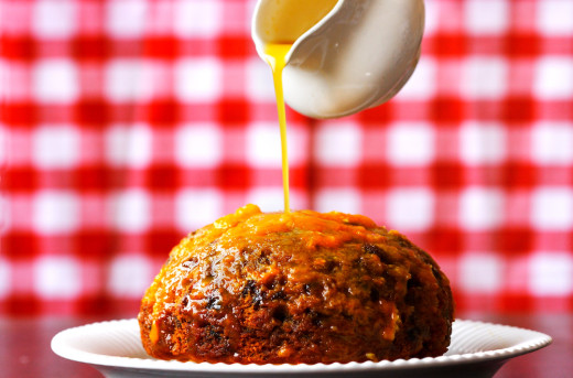 Sticky Pudding with Marmalade Sauce