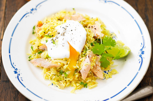 Spiced Smoked Trout Kedgeree