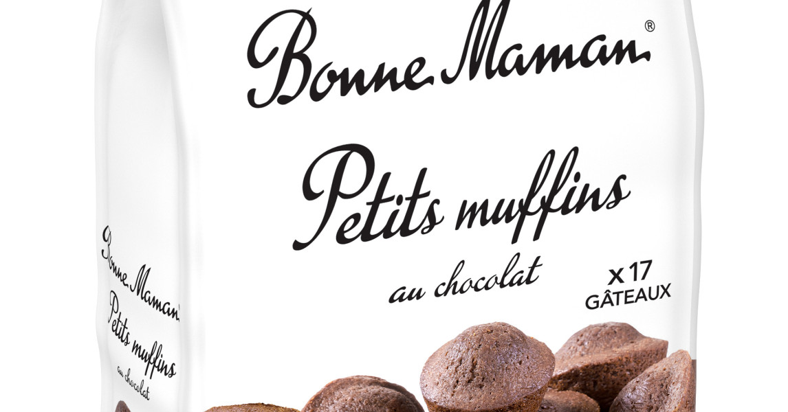 Bonne Maman Petits Muffins au chocolat, petits gâteaux au chocolat