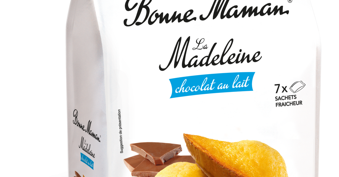 Madeleine with Milk Chocolate