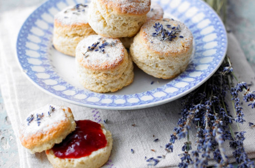 Lavender Buttermilk Scones