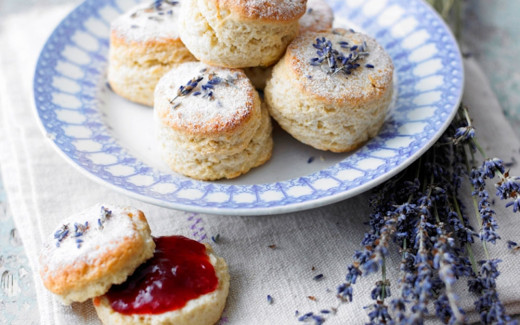 Lavender Buttermilk Scones