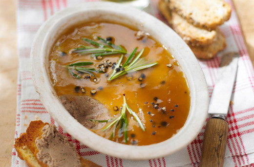 Chicken Liver and Wild Mushroom Pâté