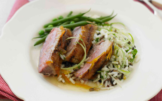 Duck Breasts with Marmalade Sauce