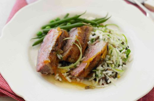Duck Breasts with Marmalade Sauce