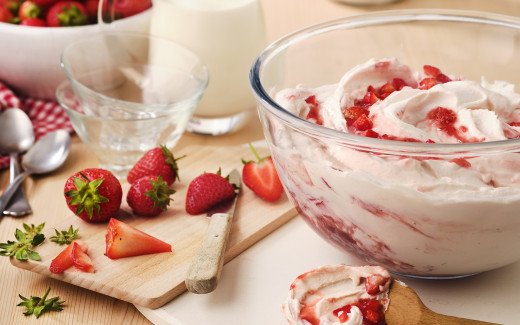 Strawberry Mousse