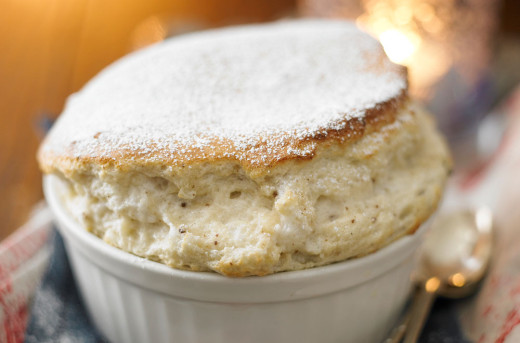 Christmas Cherry Soufflé