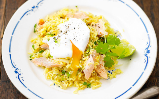 Spiced Smoked Trout Kedgeree