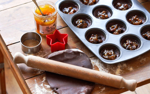 Chocolate Orange Mince Pies