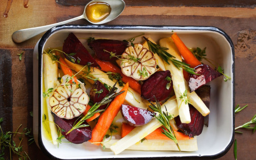 Marmalade Roast Vegetables