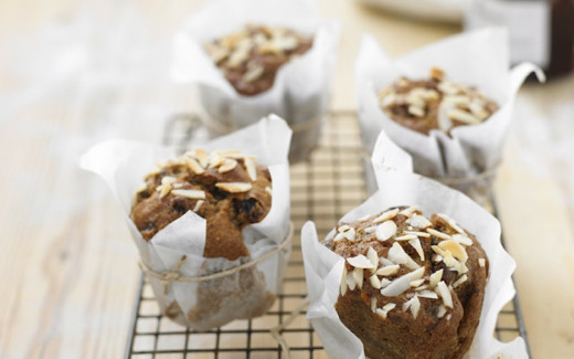 Peach and Almond Cupcakes