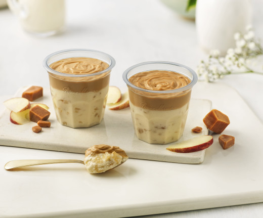 Apple & Caramel Mousse