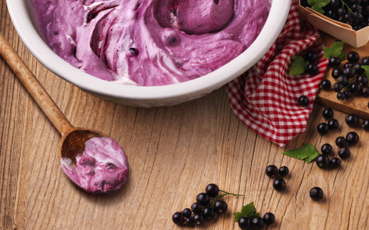 Blackcurrant Mousse