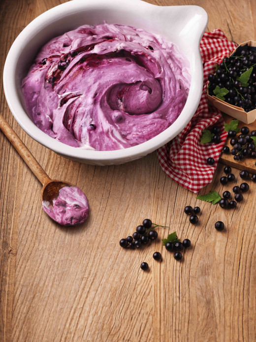Blackcurrant Mousse