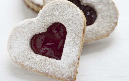 Love Heart Shortbreads