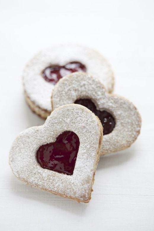 Love Heart Shortbreads