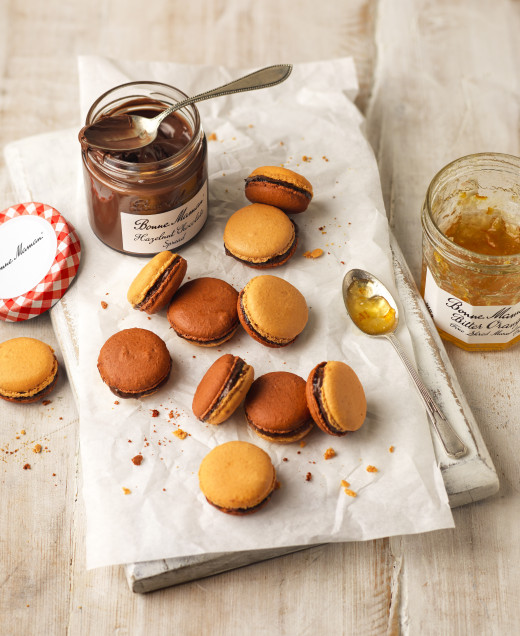 Chocolate & Orange Macarons