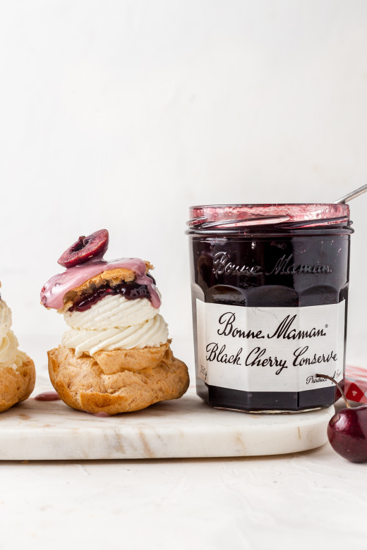 Cherry Cream Choux