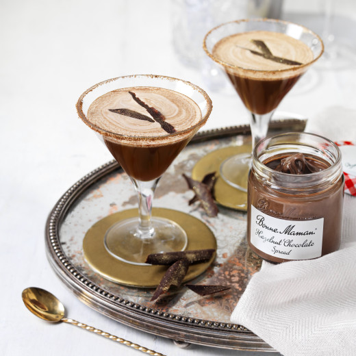 Hazelnut Chocolate Martini Royale