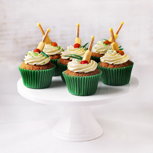 Strawberry and Cinnamon Cupcakes