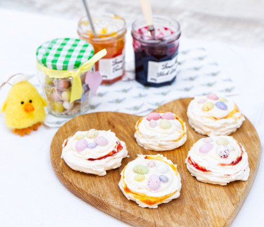 Fruity Easter Nests