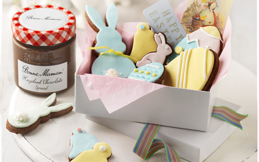 Hazelnut Chocolate Easter Biscuits