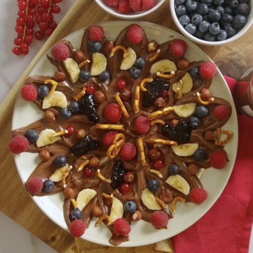 Hazelnut Chocolate Butter Board