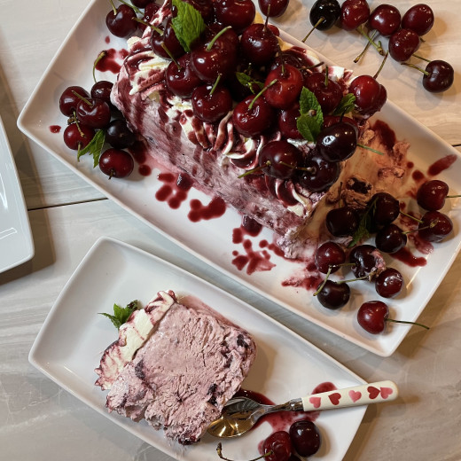 Cherry Semifreddo