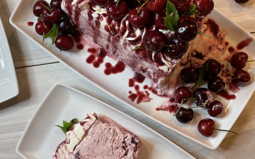 Cherry Semifreddo