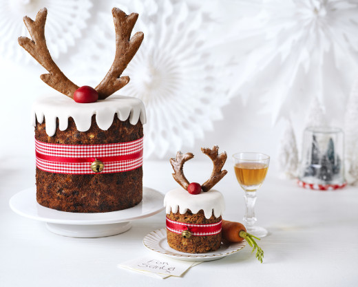 Rudolph Reindeer Cake