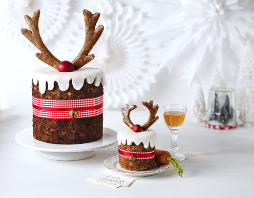 Vegan Rudolph Reindeer Cake