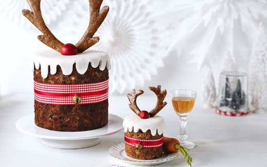 Vegan Rudolph Reindeer Cake