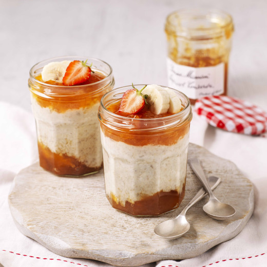 Apricot Conserve Overnight Oats