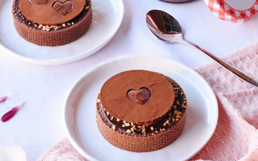 Hazelnut Chocolate Tarts