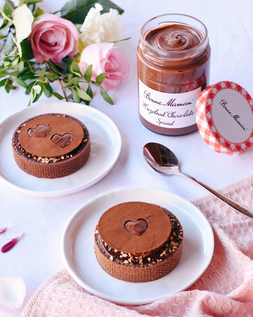 Hazelnut Chocolate Tarts