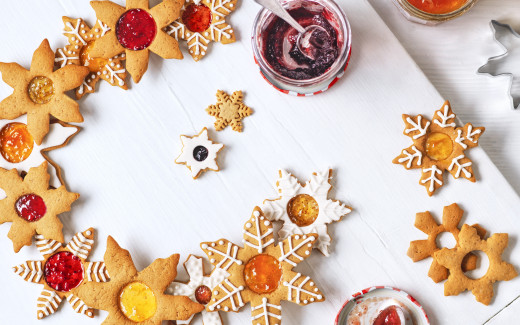 Spiced Gingerbread Wreath